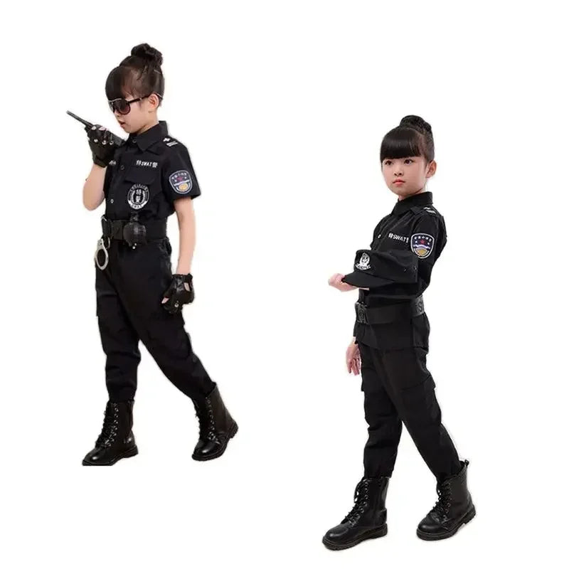 Children's Police Cosplay Costume - Special Policeman Uniform