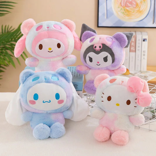 Sanrio 25 cm Plush Toys – Kuromi, My Melody & Cinnamoroll Stuffed Animals