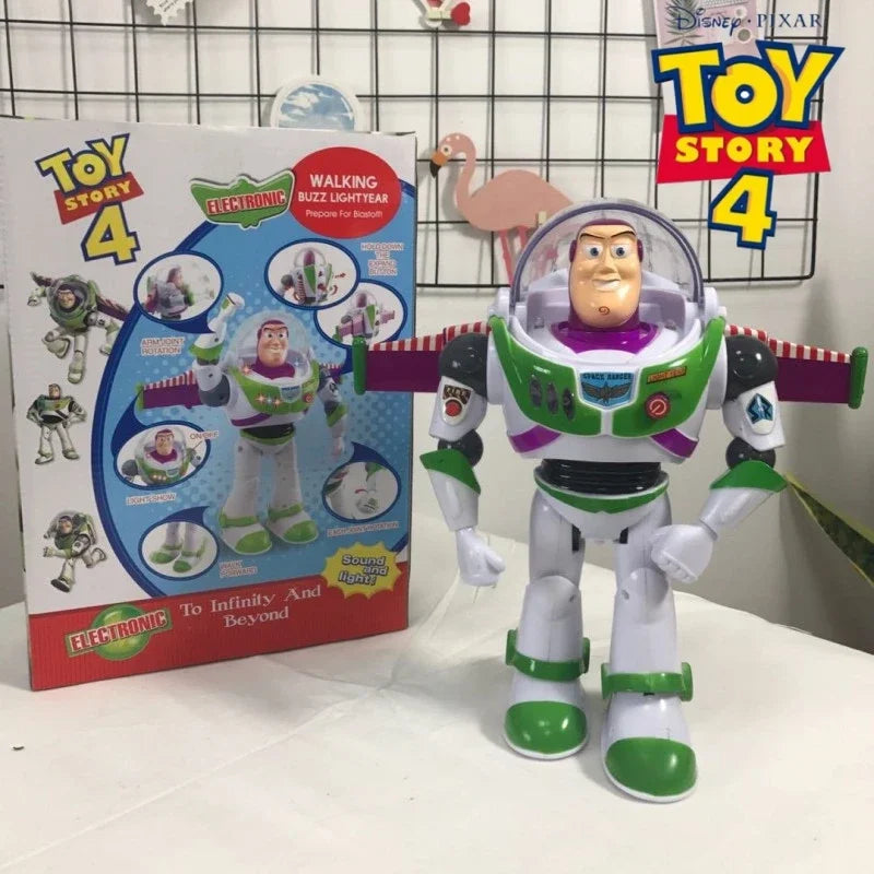 Disney Toy Story 4 Woody & Buzz Lightyear Action Figures