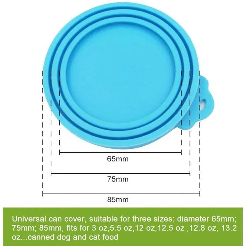 3-in-1 Silicone Pet Food Can Cover