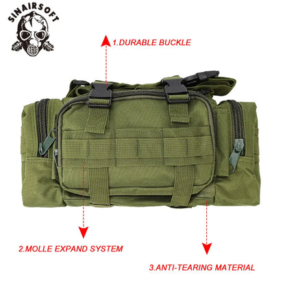 SINAIRSOFT Tactical Outdoor Waist Pack