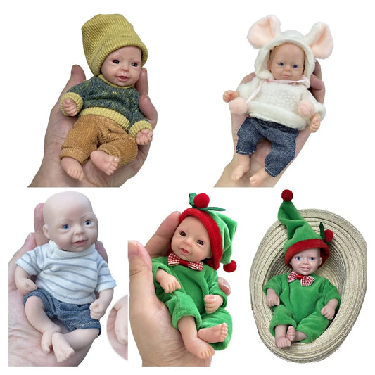 Full Body Silicone Reborn Dolls – Realistic Mini Dolls