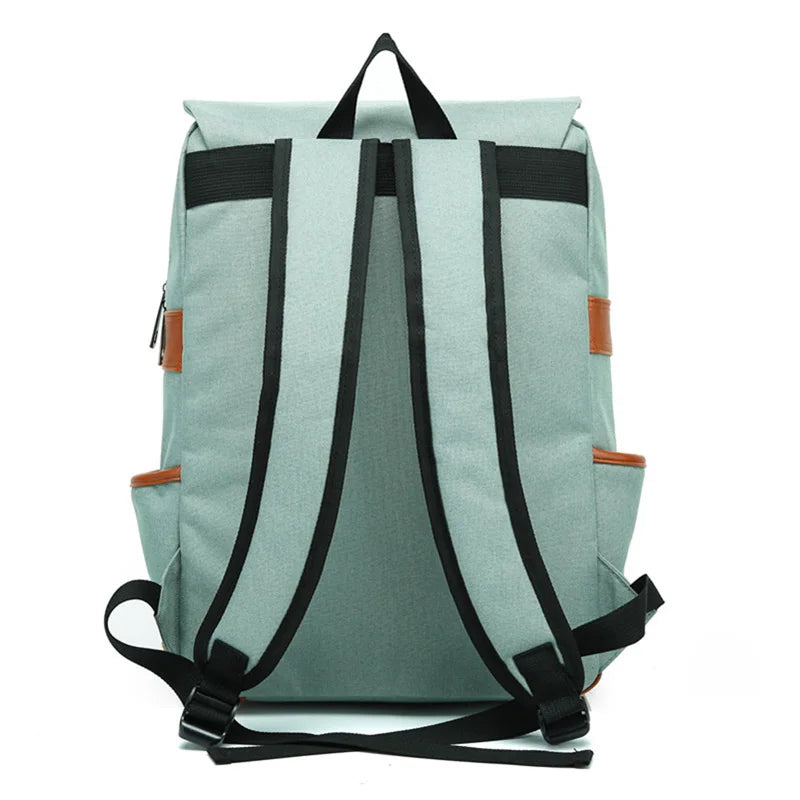 Vintage 16-Inch Laptop Backpack | Canvas Travel & Leisure Bag