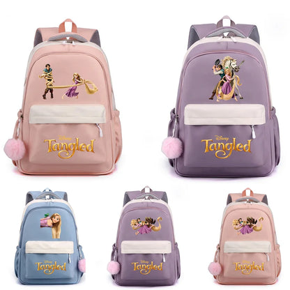 Tangled Rapunzel Princess Cartoon Backpack