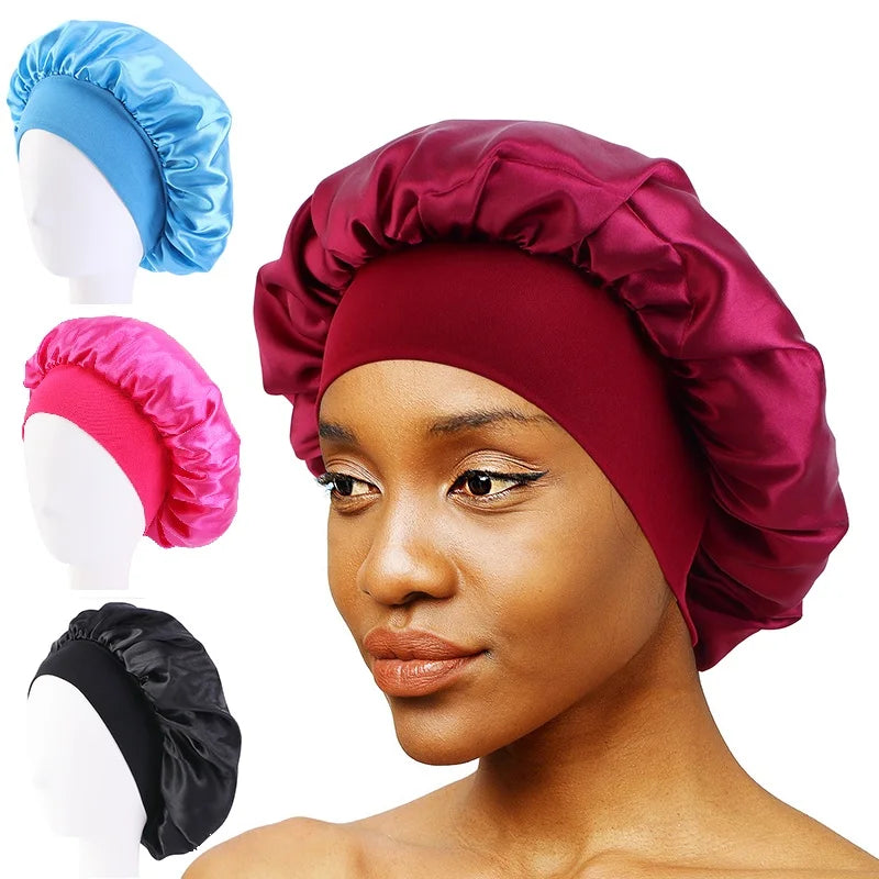 High-Quality Polyester Women's Sleep Cap | Soft & Comfortable