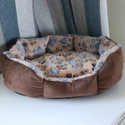 Soft Plush Pet Bed for Dogs & Cats