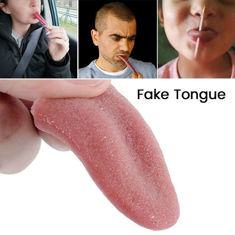 Realistic Fake Tongue Prank | Steel Needle Tongue