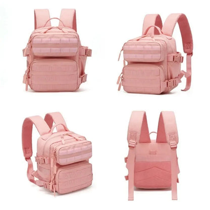 Mini Waterproof Pink Backpack for Women