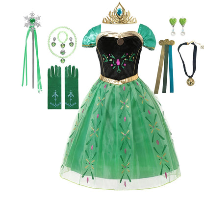 Disney Frozen Elsa & Anna Costume for Kids