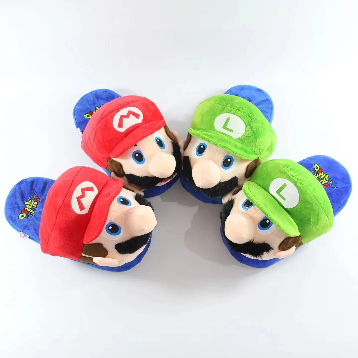 Super Mario Plush Winter Indoor Slippers