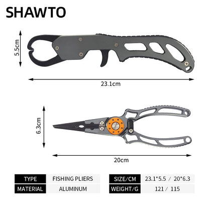 Shawto 5-Piece Fishing Tool Kit