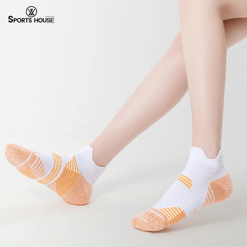 Sweat breathable non-slip short sports socks