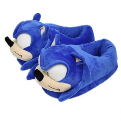 Anime Sonic Winter Cotton Slippers