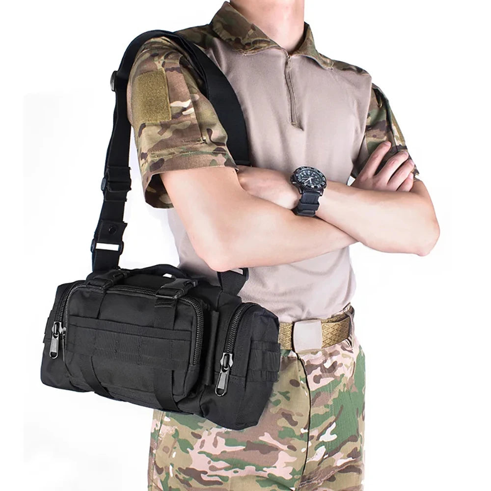 Waterproof 600D Outdoor Hiking Waist Bag