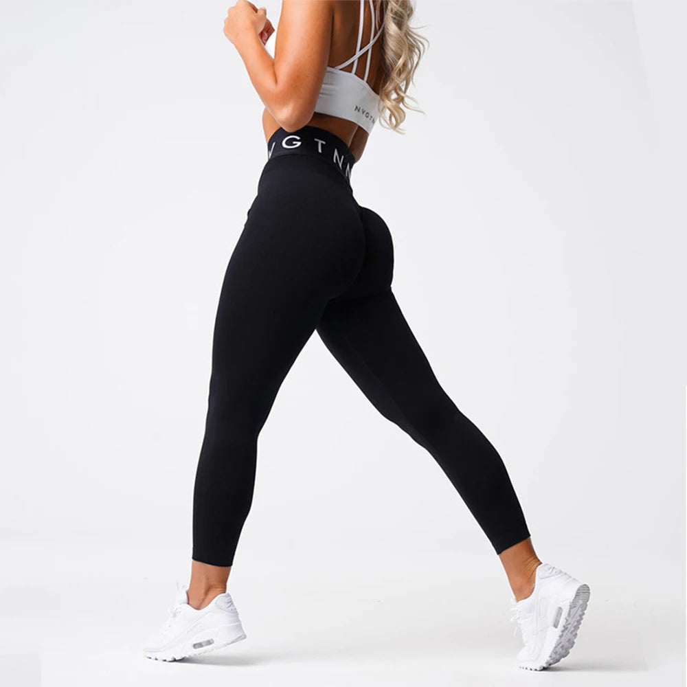 High-Waisted Seamless Leggings | Butt Lifting & Tummy Control Yoga Pants