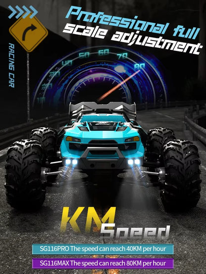 ZLL SG116 PRO Brushless 4WD RC Car 80KM/H High-Speed Drift