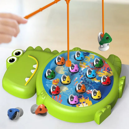 Dinosaur Magnetic Fishing Toy Set - Montessori Educational Game