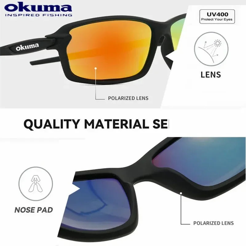 Okuma UV400 Polarized Sunglasses for Men and Women