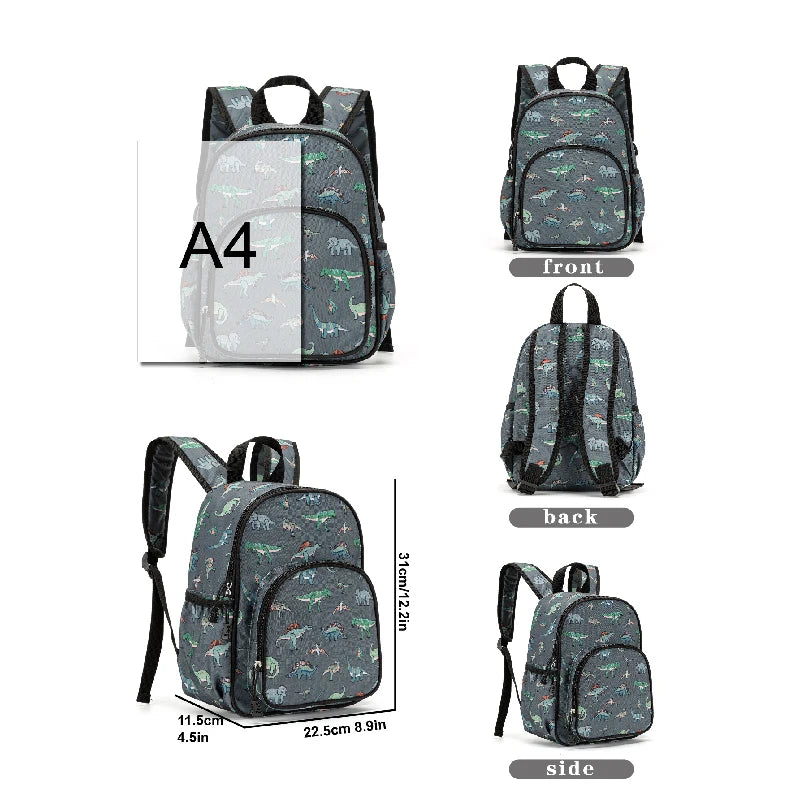 32CM Minimalist Children's Backpack | Durable Oxford Cloth