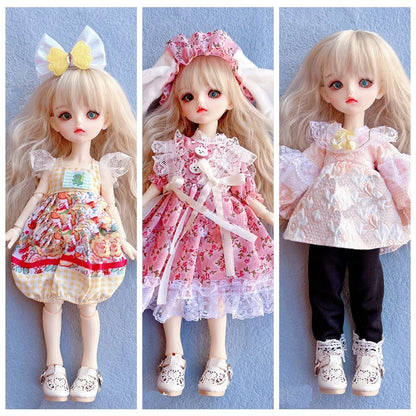 JK Uniform Dress for 30cm 1/6 BJD Doll – DIY Clothing