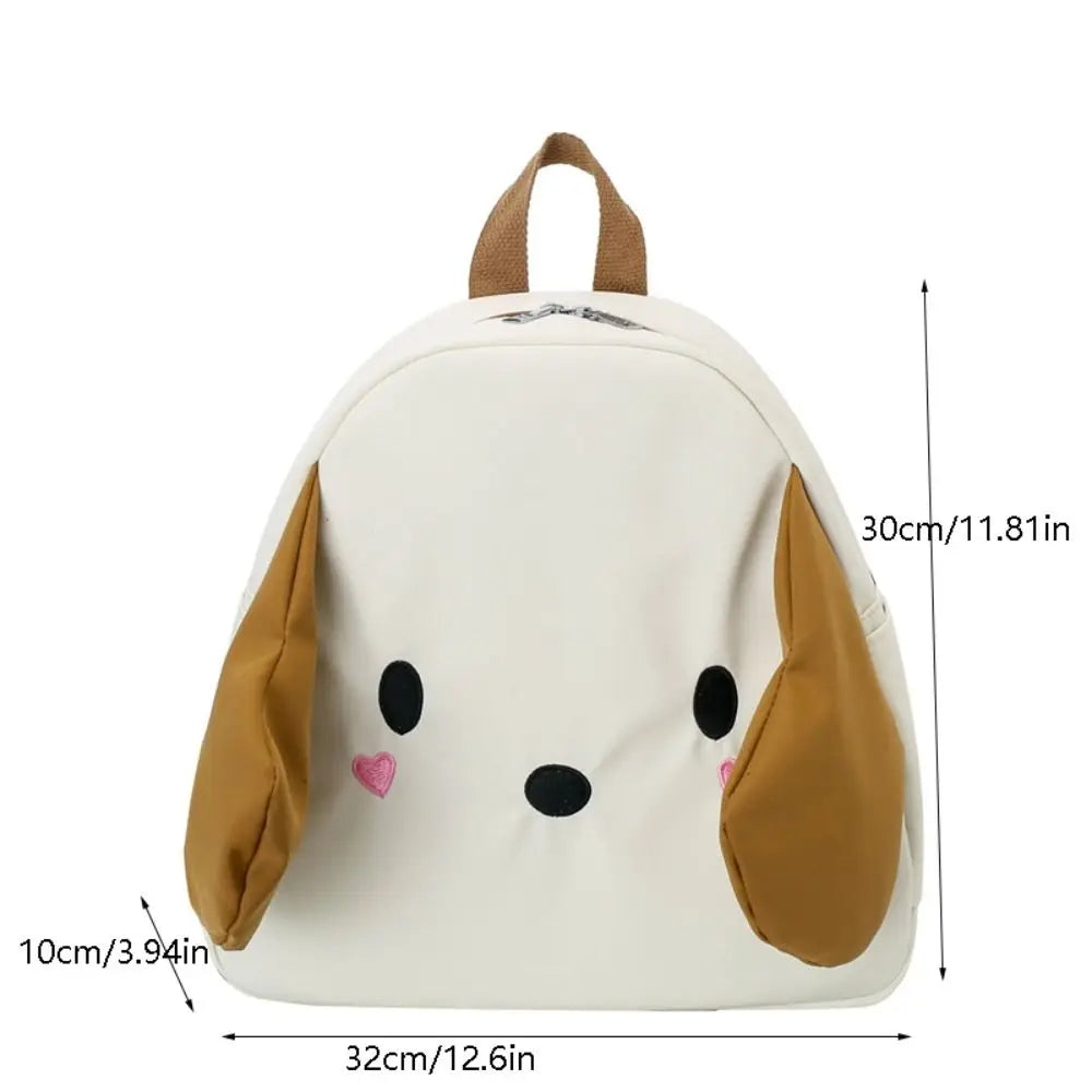 Cute Cartoon Dog Canvas Bag for Kids – Stylish Backpack for Boys & Girls