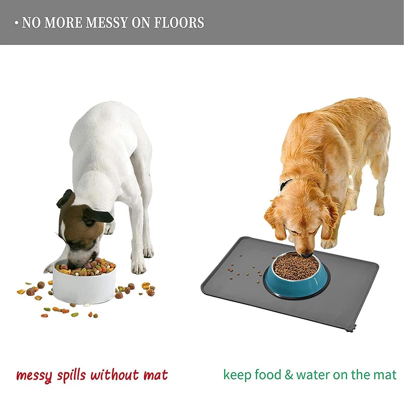 Waterproof Silicone Dog Feeding Mat