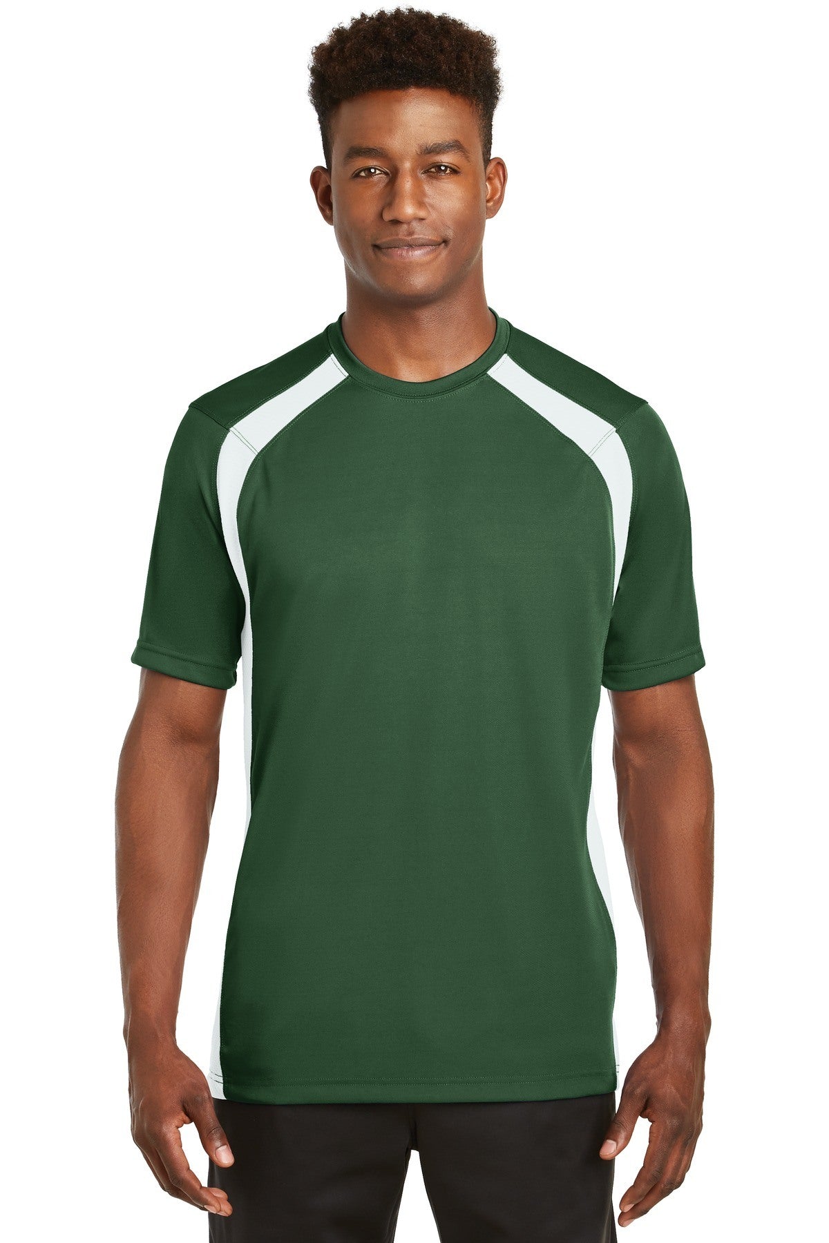 Sport-Tek Dry Zone Colorblock Crew T478