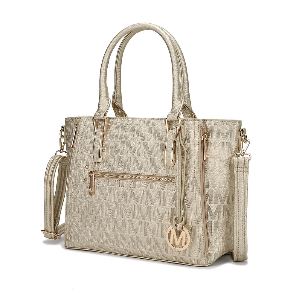 MKF Collection Cairo M Signature Satchel Handbag by Mia K