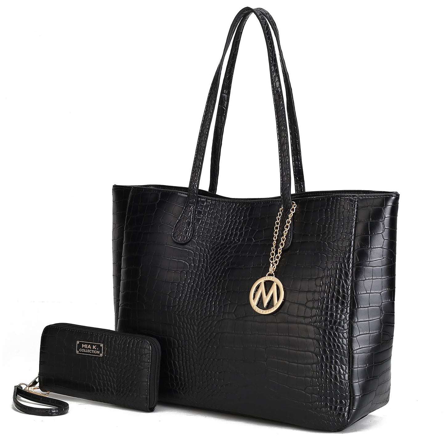 MKF Collection Sadie Oversize Tote Bag & Wallet Set by Mia K