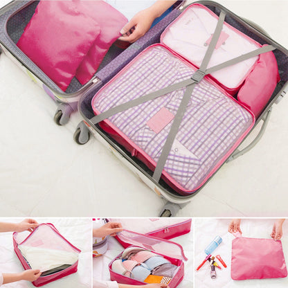 9 Pcs Clothes Storage Bags – Water-Resistant Travel Luggage Organizer