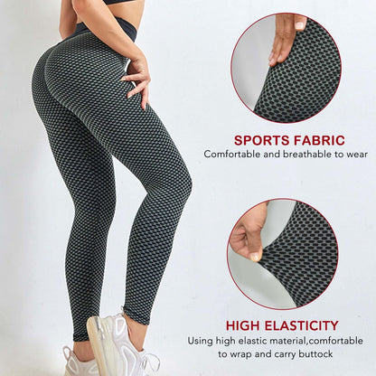 Butt Lifting Workout Tights Plus Size Sports High Waist Yoga Pants