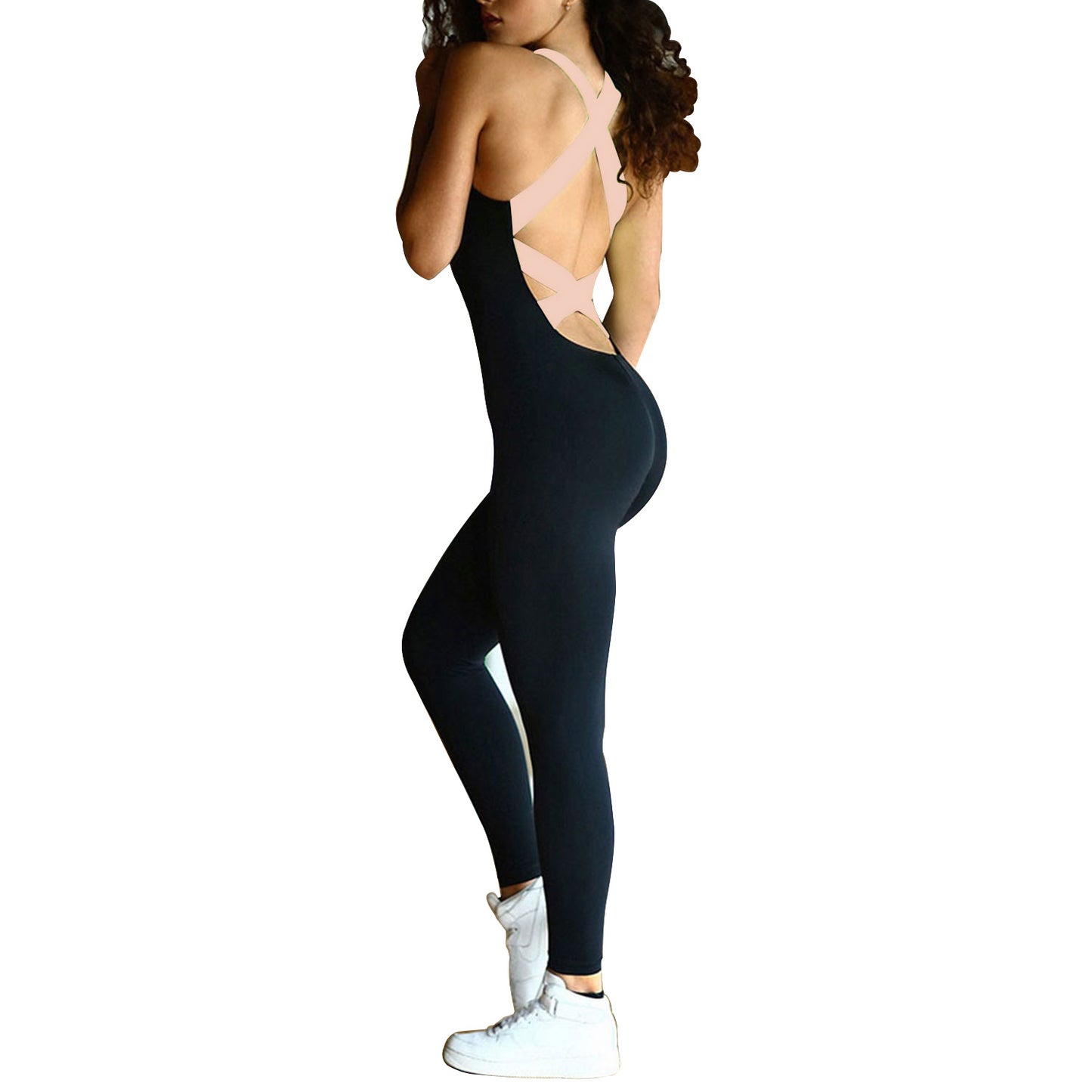 Women  Sports YOGA Workout Gym Fitness Jumpsuit