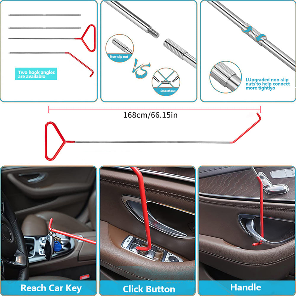 18-Piece Car Emergency Kit – Comprehensive Auto Repair & Window Adjustment Tools