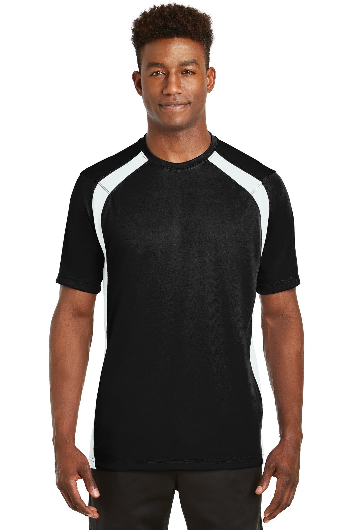 Sport-Tek Dry Zone Colorblock Crew T478