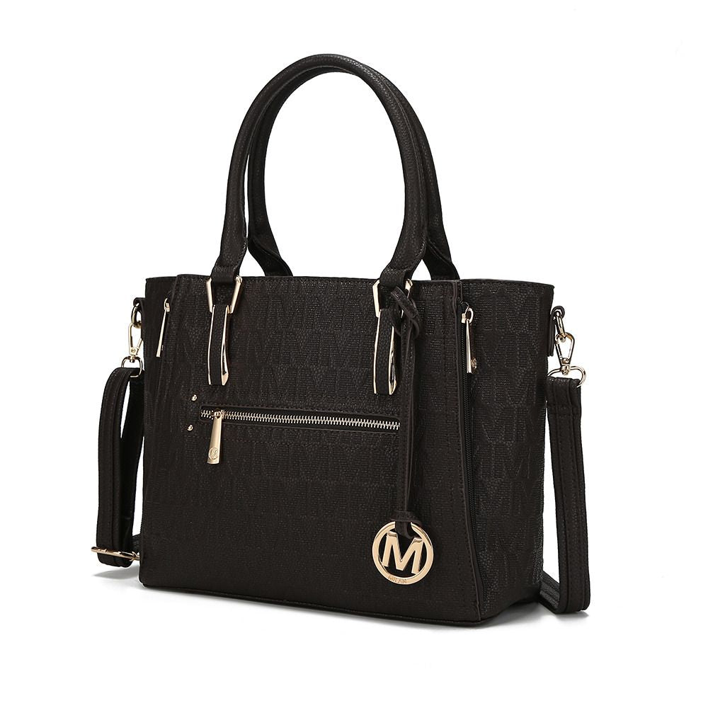 MKF Collection Cairo M Signature Satchel Handbag by Mia K