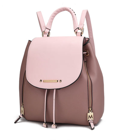 MKF Collection Kimberly Vegan Leather Backpack for Women