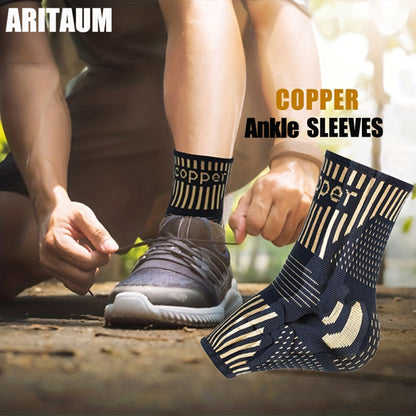 COPPER Ankle Brace Compression Support Sleeve