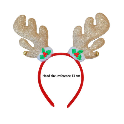 12 Pcs Christmas Bow Headband