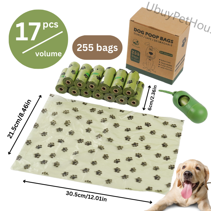 255 Biodegradable Pet Waste Bags