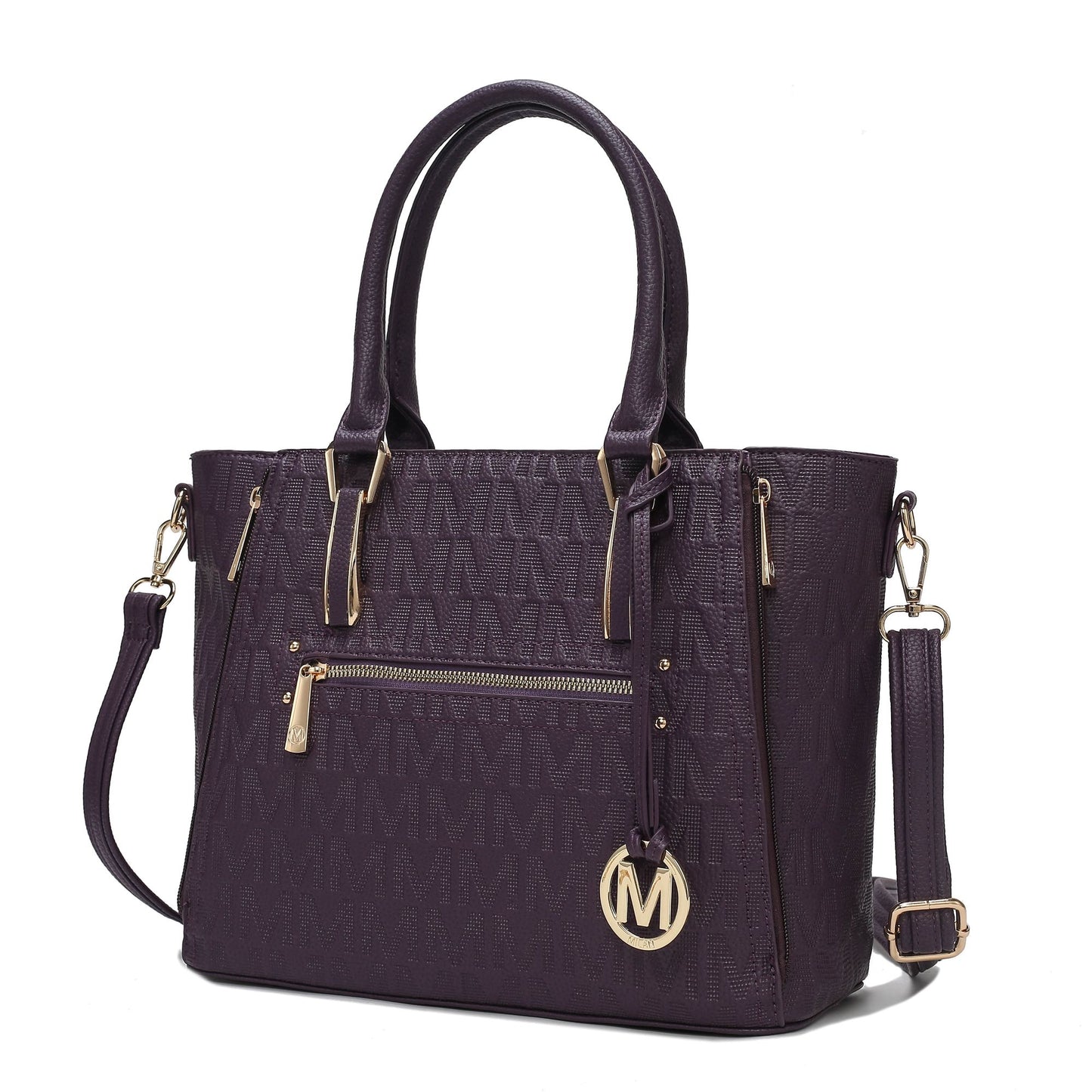 MKF Collection Cairo M Signature Satchel Handbag by Mia K