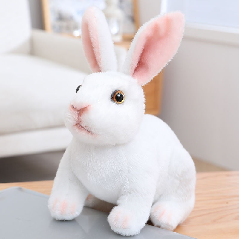 Simulation Rabbit Doll Plush Toy Children's Gift Easter Bunny 7.87inch