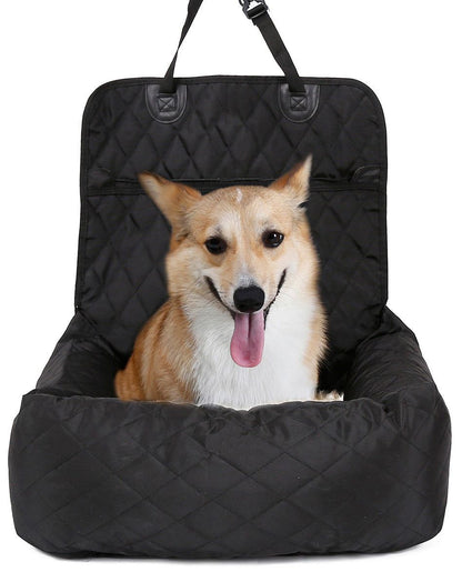 Pet Life 'Pawtrol' Dual Travel Safety Carseat & Pet Bed