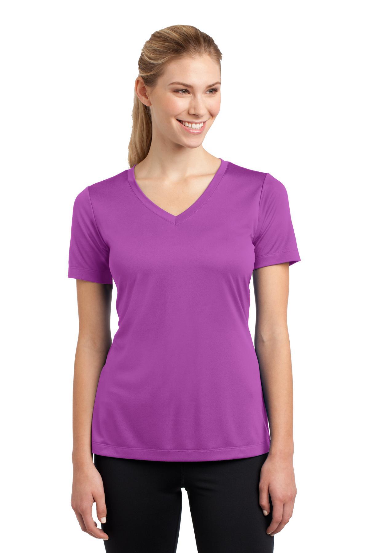 Sport-Tek Ladies PosiCharge Competitor V-Neck Tee LST353