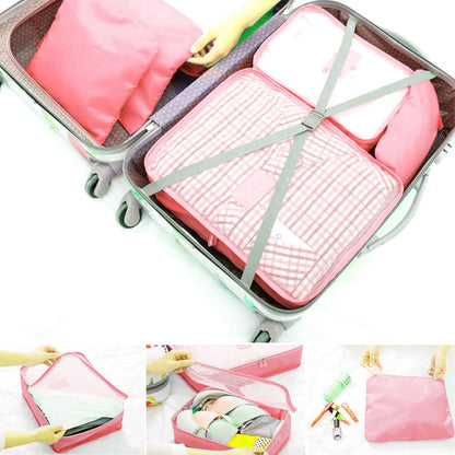 9 Pcs Clothes Storage Bags – Water-Resistant Travel Luggage Organizer