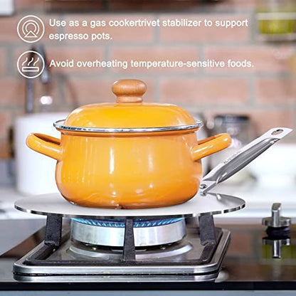 Heat Diffuser Simmer Ring Plate – Stainless Steel