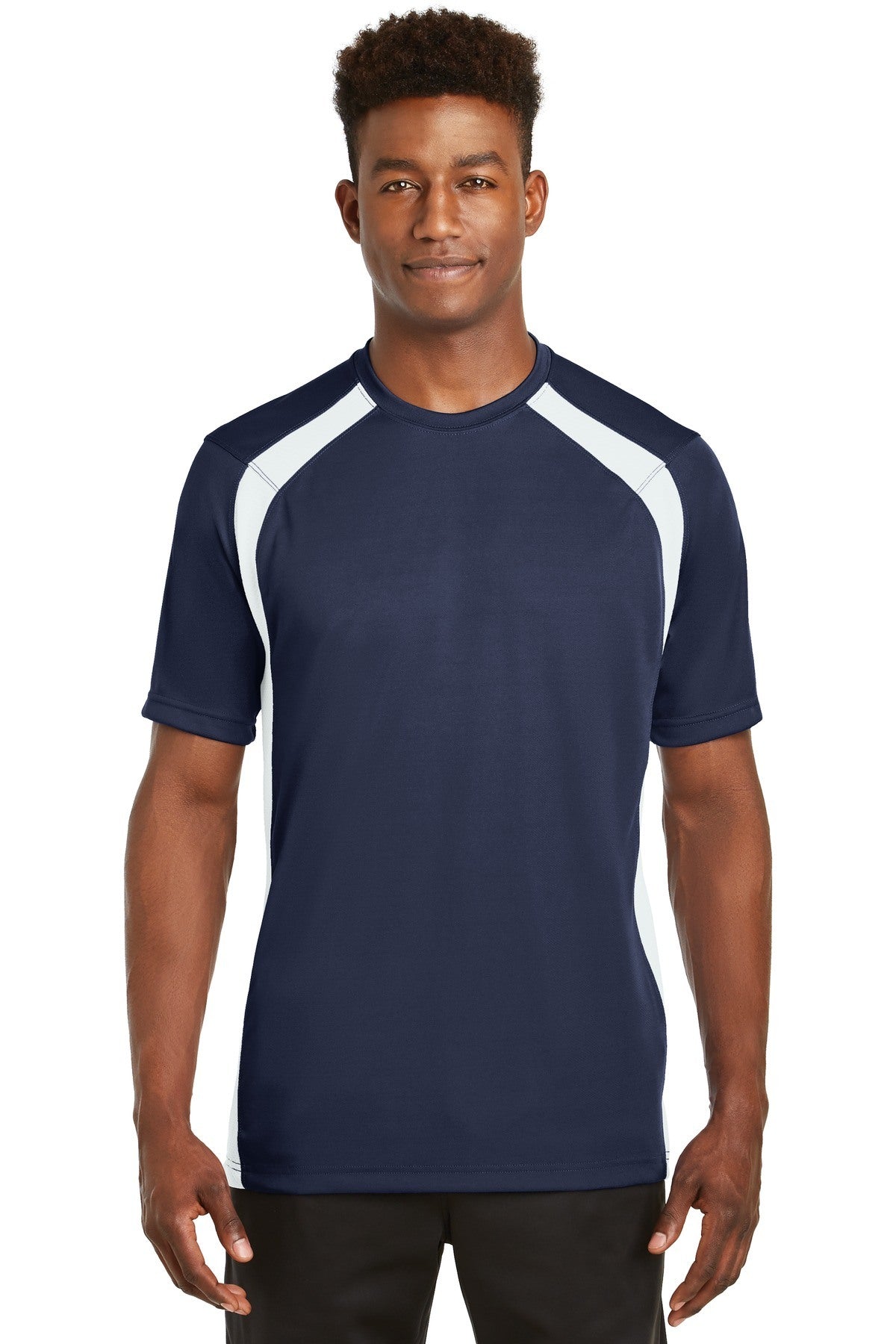 Sport-Tek Dry Zone Colorblock Crew T478