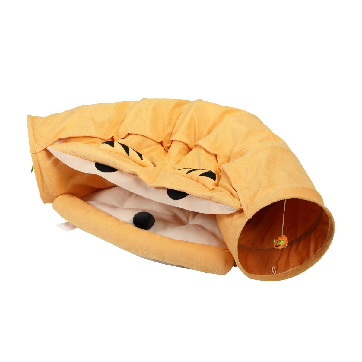 Collapsible Cat Tunnel Bed for Indoor Cats