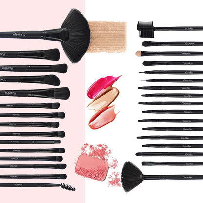 32-Piece Professional Makeup Brush Set – High-Quality