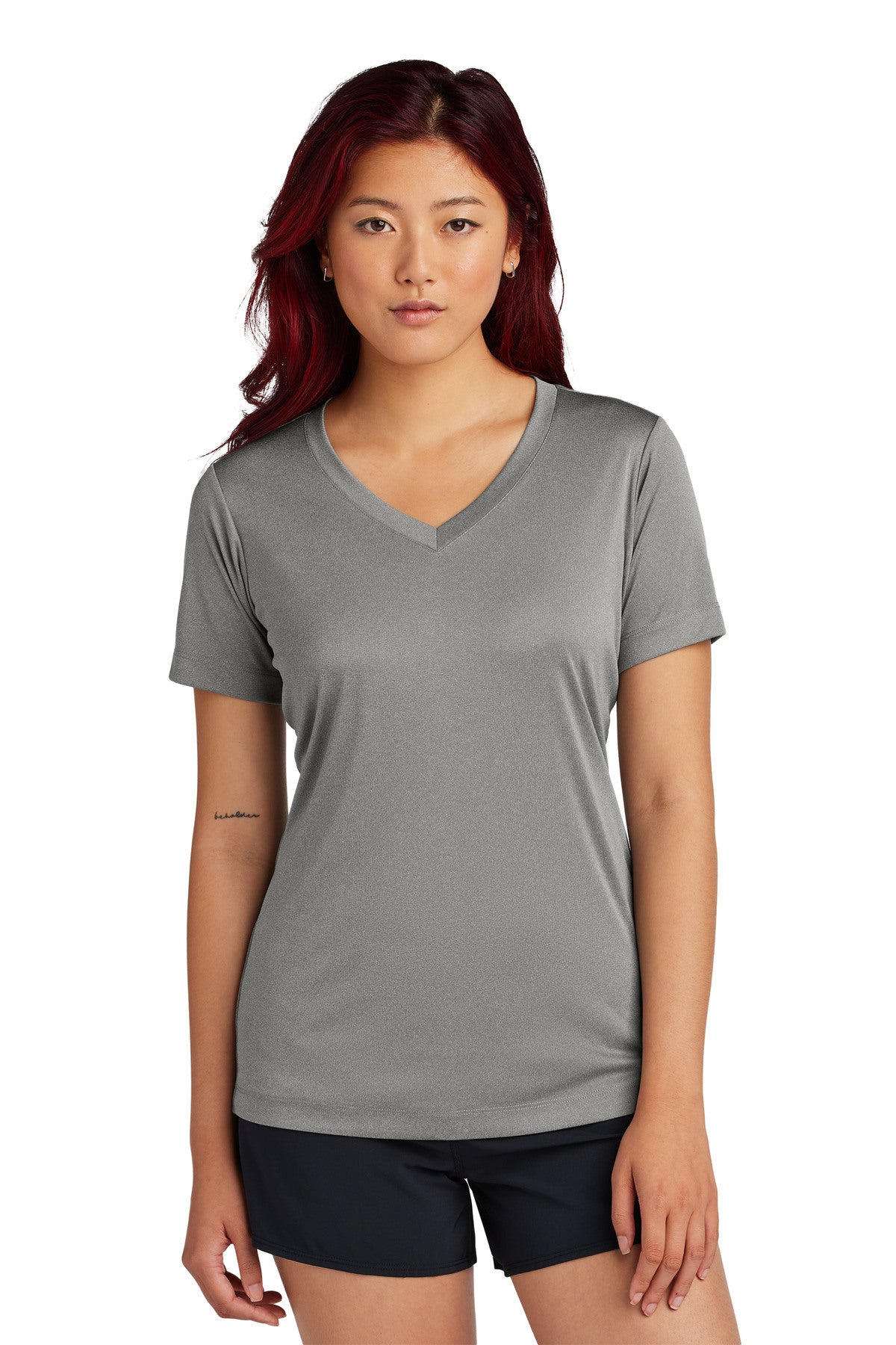 Sport-Tek Ladies PosiCharge Competitor V-Neck Tee LST353