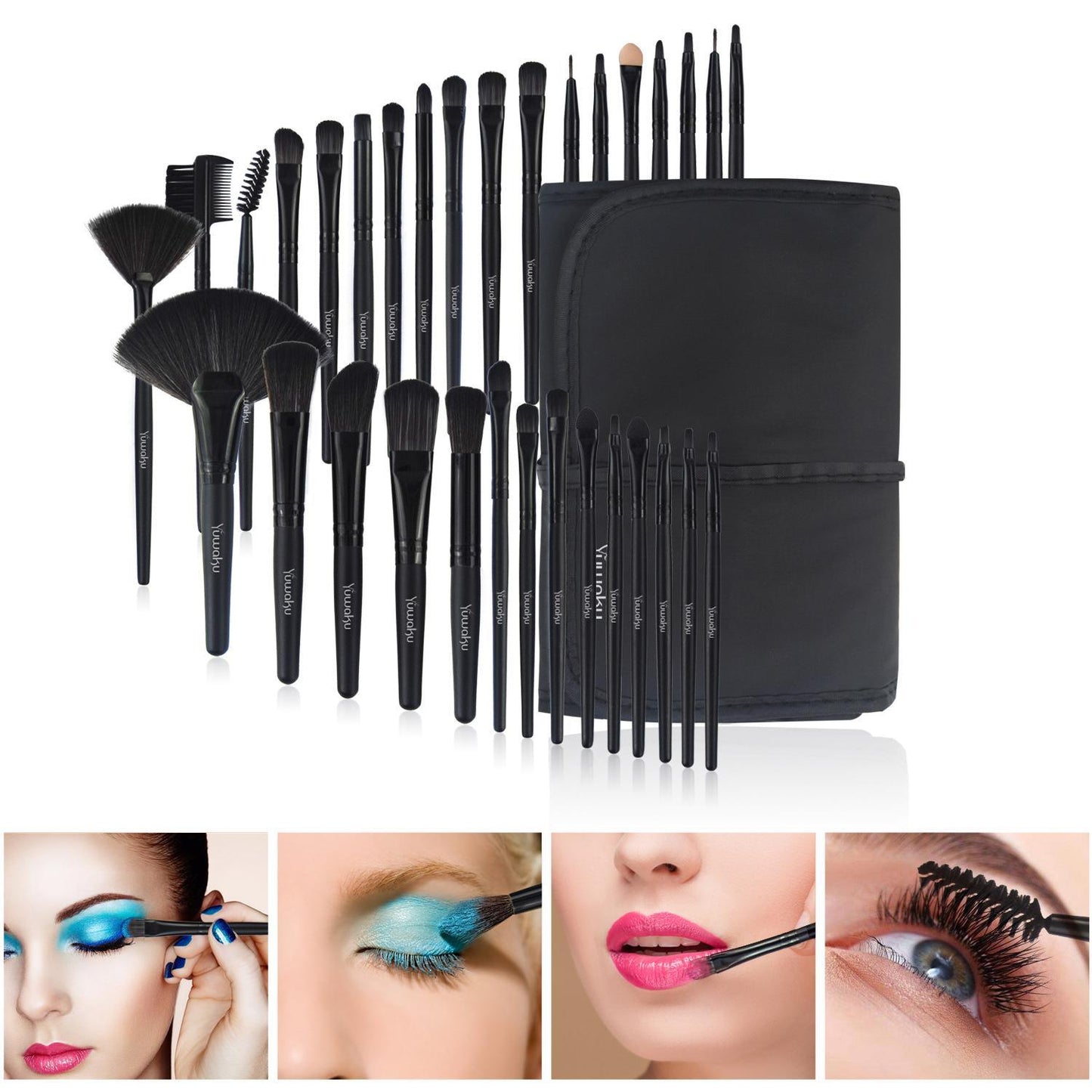 32-Piece Professional Makeup Brush Set – High-Quality